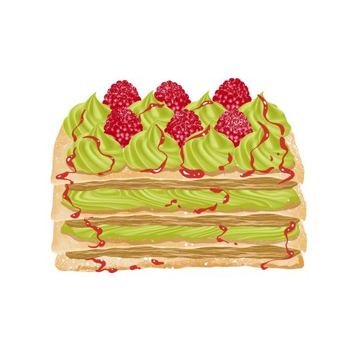 意式开心果拿破仑 商品图0