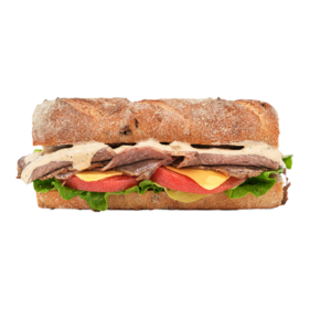 低温慢烤牛肉三明治