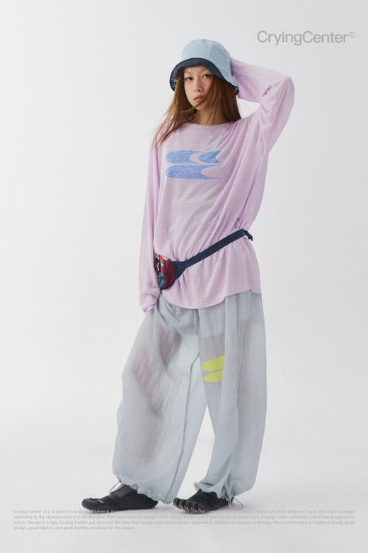 CryingCenter 航海系列半透logo罩衫 物理防晒 哭喊中心 商品图7