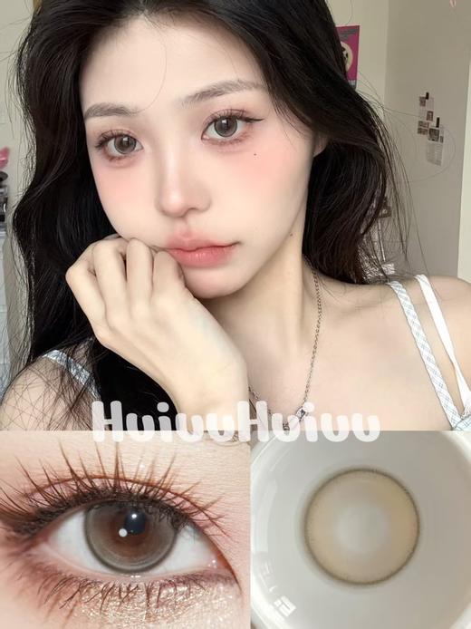 <月抛中直径>-Yeelens月抛-早安莉莉丝棕-14.2mm【月抛 0-800度 不含525/575】 商品图0