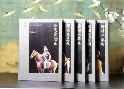 “胡汉中国与外来文明”丛书：《交流卷：绵亘万里长》《艺术卷：拂菻花乱彩》《胡佣卷：绿眼紫髯胡》《民族卷：胡马度阴山》《宗教卷：番僧入华来》，16开，精装，葛承雍著，三联书店2019年一版一印 商品图2