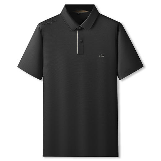 【冰丝】【DPF】大依优型大码短袖POLO衫冰丝凉感弹力半袖体恤男士大码夏装胖子运动休闲上衣T恤 商品图4