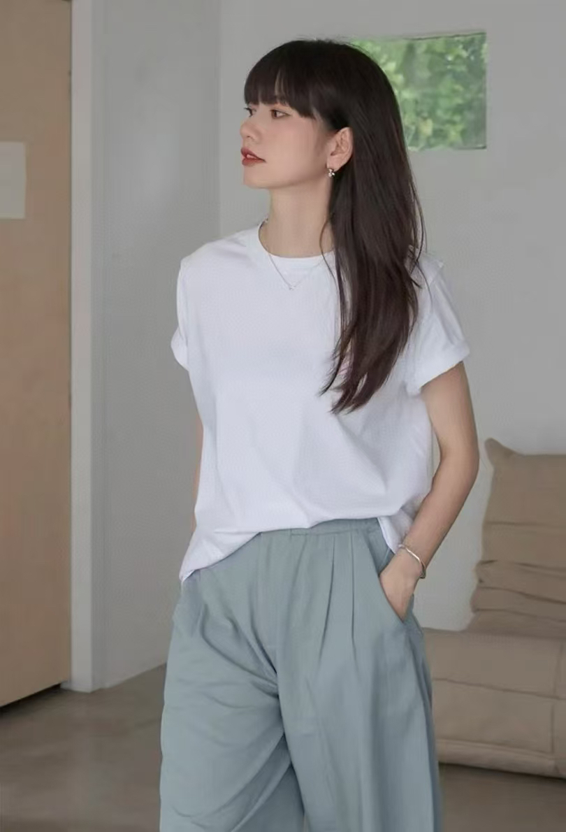 分镜头设计师品牌短袖男女同款春夏纯棉宽松打底显瘦T恤