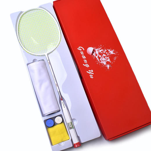 运动装备-广羽10U超轻一体羽毛球拍耐用 碳素纤维羽毛球拍单拍 商品图5