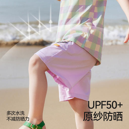 【孕味秒杀专属】贝肽斯儿童速干裤防晒休闲2025夏新款薄款工装短裤子五分男女童装 商品图2