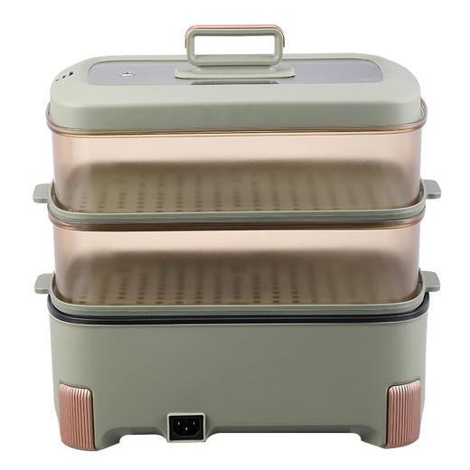 康佳（KONKA）电蒸锅大容量多功能锅家用多层早餐蒸蛋蒸包子蒸锅_KDZL-3012-M 商品图9