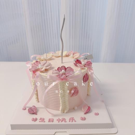 刮刀花裱花送女生女士蛋糕-低糖处理无添加 商品图3