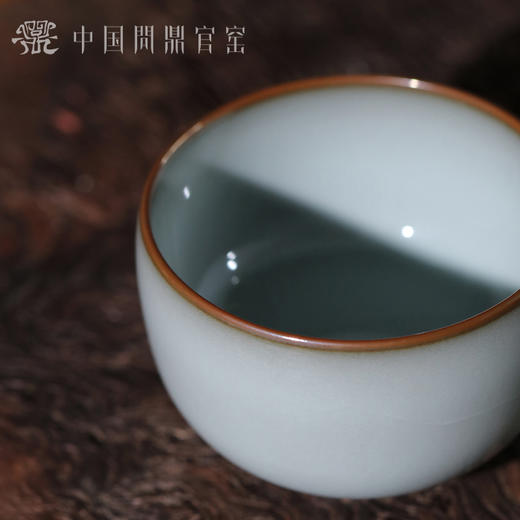 问鼎官窑北官月白敦善杯（缺货） 商品图1