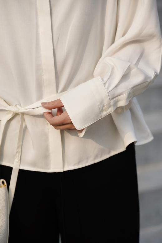 臣禾	【呼吸感衬衫】法式小立领长袖衬衣	JZ251040275 商品图4