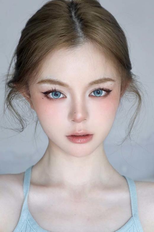 loveiikira 半年抛 青莲雨梦 直径14.2mm着色13.6mm 商品图1