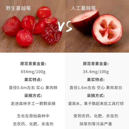 【2盒减15元 4盒减30元再送1盒】【女性之友 可以喝的护肤品】有机野生蔓越莓基地 专业生产蔓越莓原浆16年  产量有限 且喝且珍惜 值得每位女性了解 湖州仓 商品图5