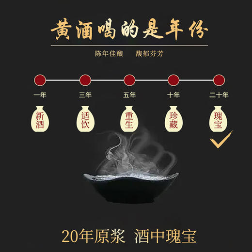 20年原坛原浆酒（2004年冬酿，2005年封坛，“每一滴”都是“真年份”原浆酒汁！）【青海 内蒙古 贵州 甘肃 宁夏 黑龙江 吉林 新疆 西藏 港澳台不发】】 商品图3