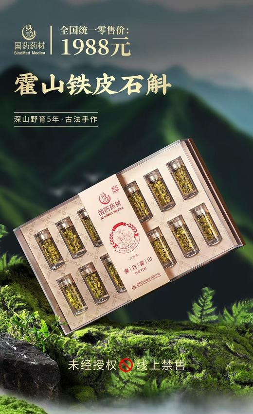 国药药材-源自霍山铁皮石斛 商品图7