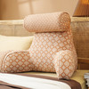 菱形雏菊系列拼色颈枕护腰靠床头靠垫软包大靠背高级感腰靠卧室可拆洗 商品缩略图3