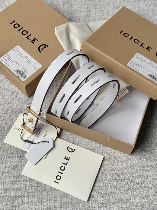 Icicle之禾25早春新款腰带太久没来之禾的新款了，小禾的皮带咋一看普通但是越看越里耐看宽2cm（SS） 商品图5