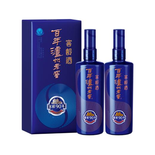 【酒厂直营】38度百年泸州老窖窖龄酒90年500ml *2  泸州老窖官方旗舰店 商品图0