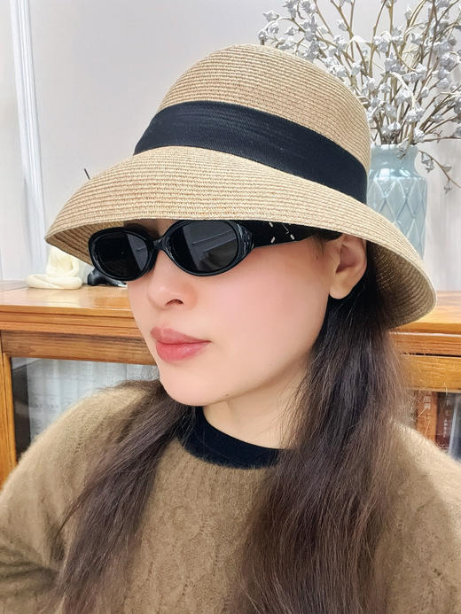 311-1 渠道货 GM联名MM6 206型号 蛋型窄框墨镜 时髦太阳镜 三色 商品图6