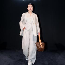 【破价】【买套装赠马甲】N°28 '巴黎春天’2025春季新款时尚轻奢气质简约套装885111ZT25