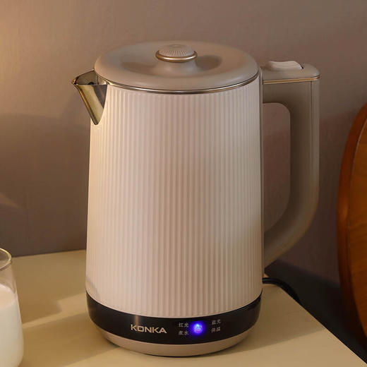 康佳（KONKA）大容量304不锈钢内胆自动恒温烧水壶_KDSH-2055（自动保温） 2LM 商品图5