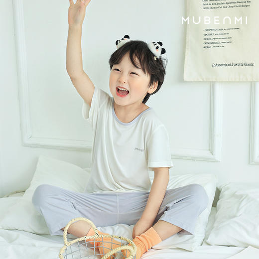 MUBENMI元气小凉风短袖套装 商品图1