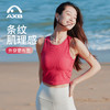 瑜伽服女上衣春夏无袖速干LULU条纹宽松显瘦运动背心普拉提健身服A25111NSL 商品缩略图7