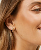 BIANC CLOVER EARRINGS- pink/brown 商品缩略图0