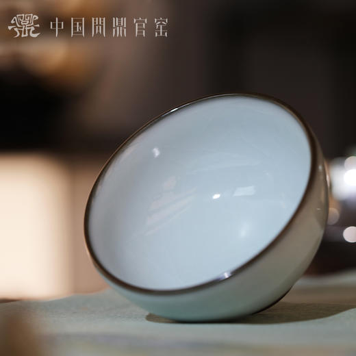 问鼎官窑北官月白鸿声杯 商品图2