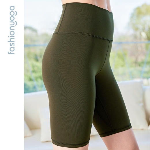 FC12502凡圣瑜伽收腰瑜伽运动五分裤裸感提臀 商品图11
