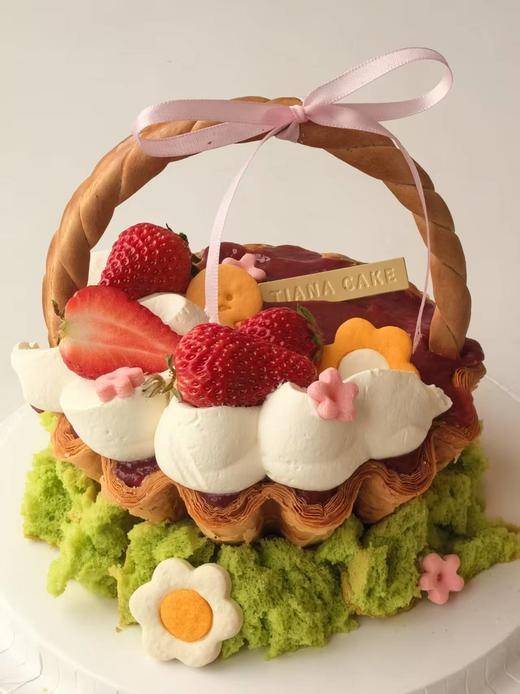 🍓草莓篮子（5寸） 商品图0