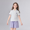 笛莎Deesha 童装女童套装2025夏新款女童甜美polo领上衣短裤套装 商品缩略图0