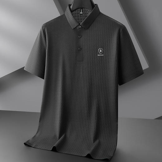 【冰丝】【DPF】大依优型大码短袖POLO衫夏季薄款运动半袖体恤男大码t恤休闲冰丝凉感翻领T恤 商品图2