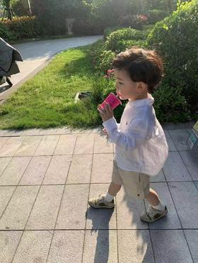 2025春夏季男女中大童亲子经典棉麻吸汗透气小马刺绣休闲衬衫！