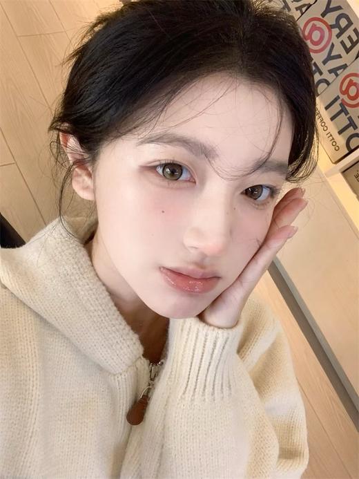 Yukicon旗下 ·纯爱冷灰 · 纯爱甜棕｜日抛｜14.2mm白狮参考着色待测 商品图10