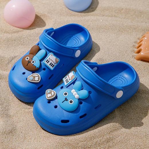 儿童洞洞鞋可爱卡通小兔子男女童轻便防滑包头沙滩两穿凉拖鞋【WG25333】 商品图2