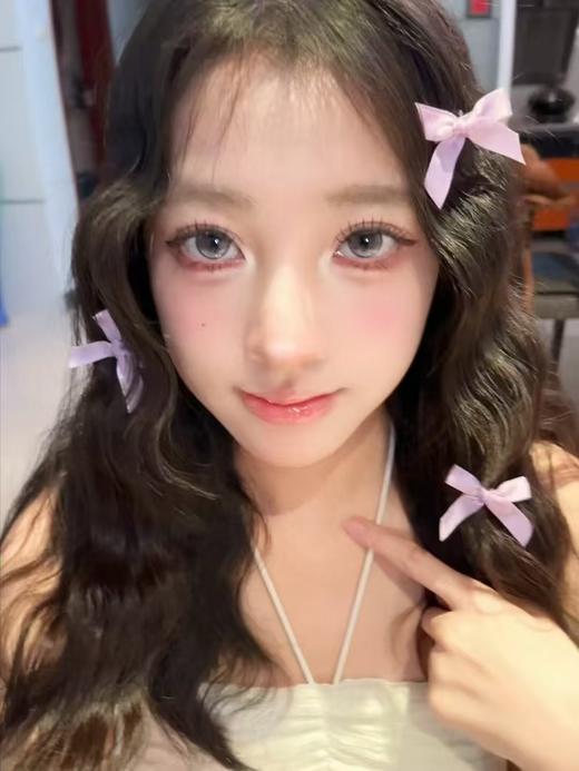 <月抛中直径>-Yeelens月抛-幻紫天鹅绒-14.2mm【月抛 0-800度 不含525/575】 商品图2