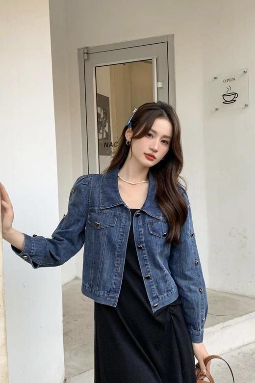 L.Fleuri 吊带裙牛仔外套两件套 17773 商品图3