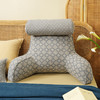 菱形雏菊系列拼色颈枕护腰靠床头靠垫软包大靠背高级感腰靠卧室可拆洗 商品缩略图4