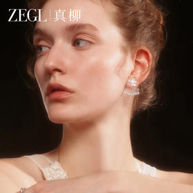 ZEGL设计师微光系列星星耳钉女轻奢高级流苏耳环新款爆款耳坠耳饰