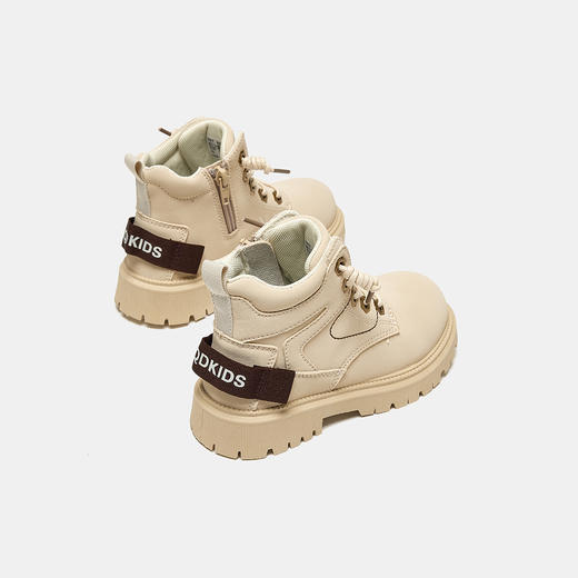 【ZY马骑顿】儿童马丁靴冬季男童短靴英伦风女童韩版靴子 商品图3