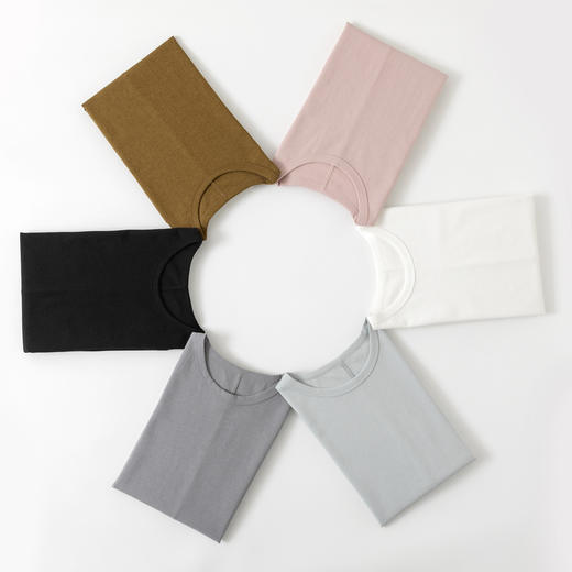 【高品质私服】【醋酸后邦缝圆领短袖T恤】吸湿排汗 舒适亲肤，耐穿不易变形YS88510-CC 商品图6