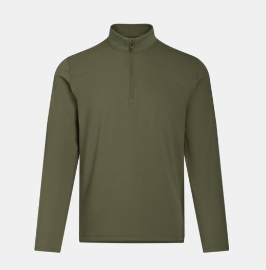 安德玛男子UA Meridian柔感系列1/4拉链运动上衣1387905-251 商品图0