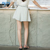 NUTS春秋新品纯色时尚优雅气质百搭短裤418072503 商品缩略图1