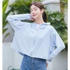 【黑胶防晒衣】夏季冰丝透气防紫外线宽松大帽檐户外骑行防晒服新款 商品缩略图3