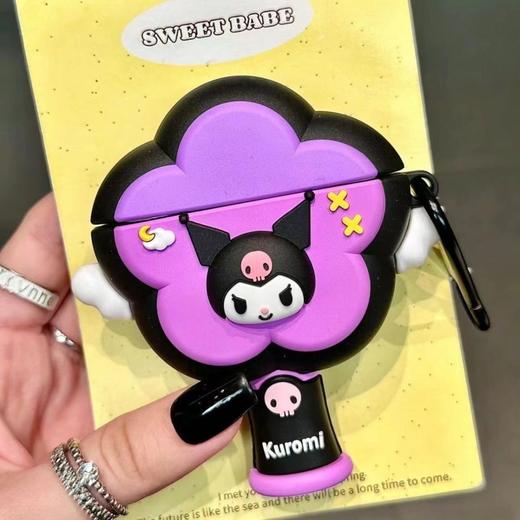 【粉色耳机套，时尚又可爱！】可爱粉色KT猫爪 适用苹果5代耳机套 无线蓝牙硅胶 airpods4耳机壳2/3-QQ 商品图2