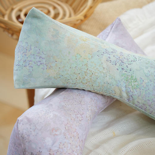 春意系列三角颈椎枕天然荞麦壳菊花护颈枕睡觉支撑专用枕头成人 商品图3