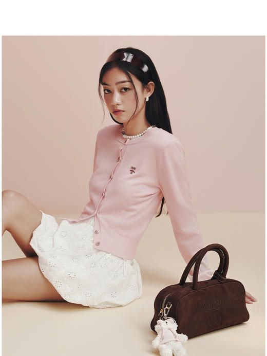 Teenie Weenie小熊简约半身裙女夏季女短裙TTWH252404T 商品图3