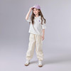 笛莎Deesha 童装女童裤子2025夏新款女童米白松紧腰散兵裤 商品缩略图2