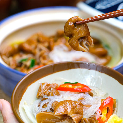 正弘洋卤肥肠半成品生鲜新鲜卤猪大肠500g/包 商品图1