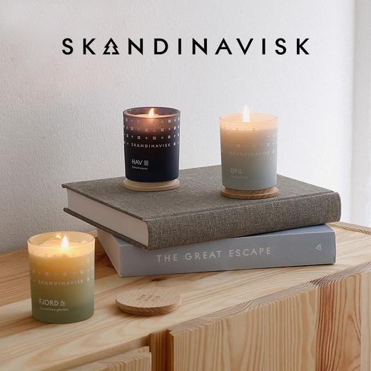Skandinavisk北欧天然香薰蜡烛天然精油生日小众高级礼物峡湾岛屿森林海香氛蜡烛 商品图0