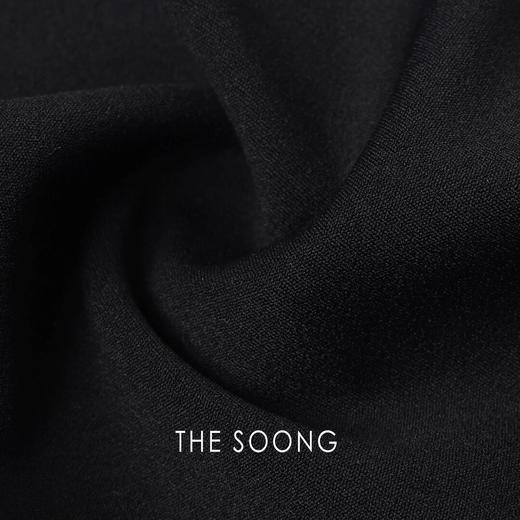 THESOONG"新科技一片式剪裁"三针混纺亲肤裸感七分瑜伽裤HWKZ5424 商品图2